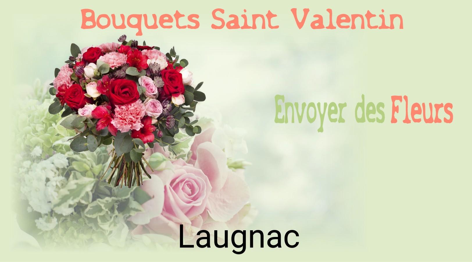 Roses de Saint-Valentin livrées à Laugnac